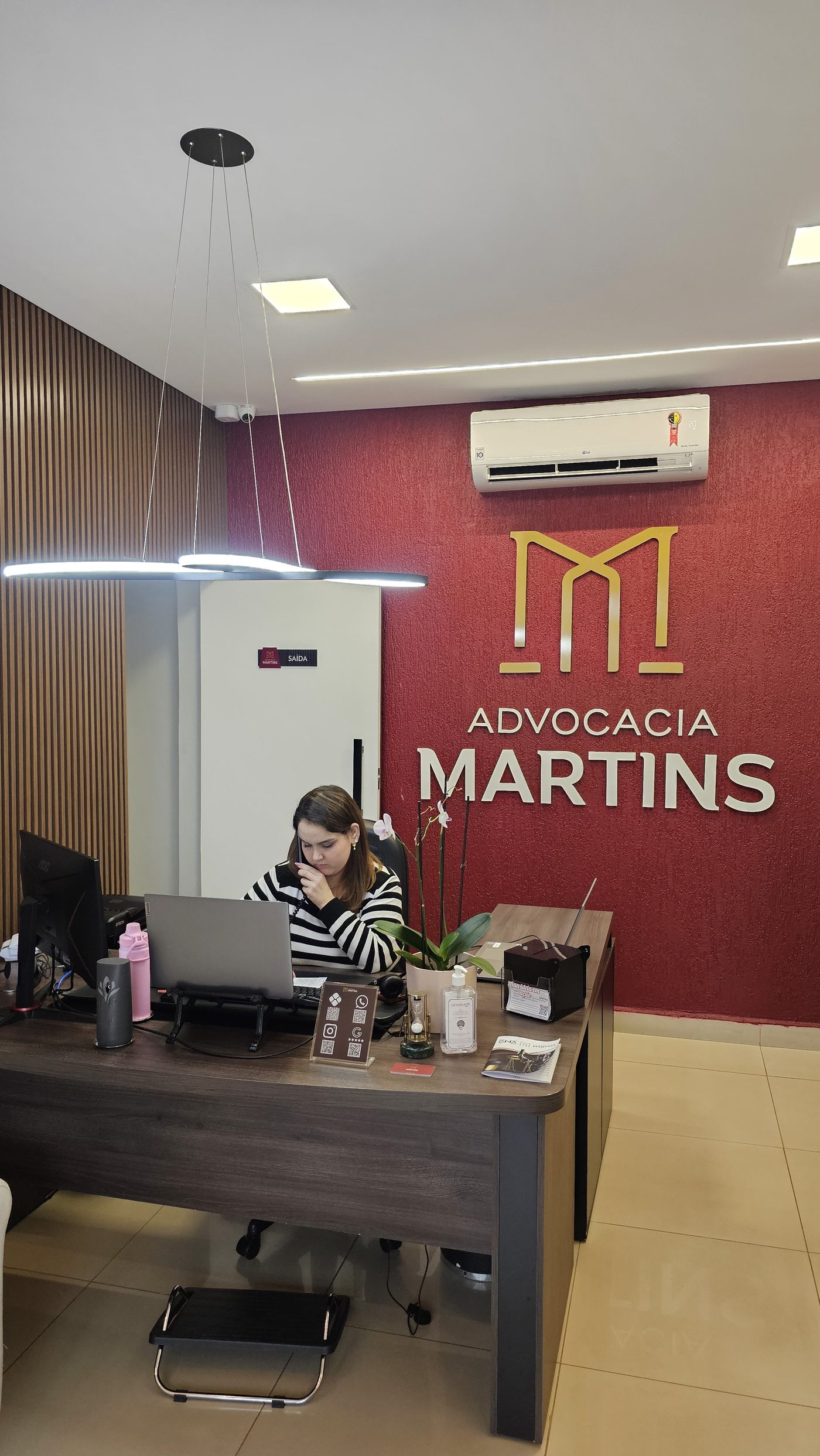 Recepção da Advocacia Martins